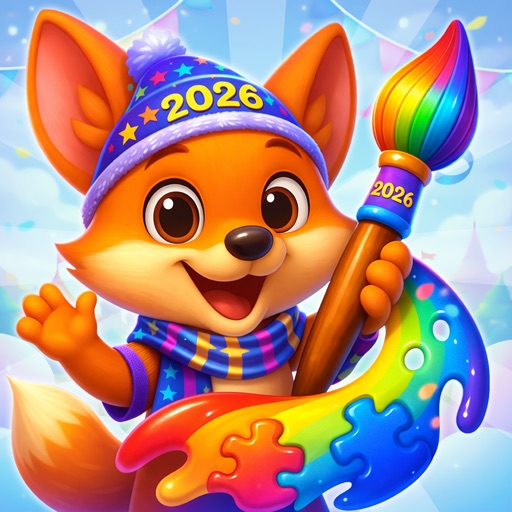 Kids Coloring & Puzzle Games